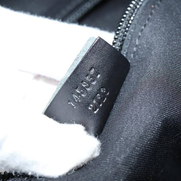 GUCCI GG Canvas Shoulder Bag Black - Picture 13 of 13